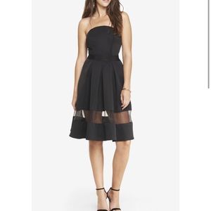 Express Strapless Midi Dress